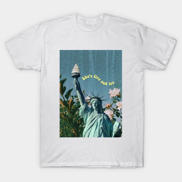 Statue of Liberty T-Shirt by baboxes